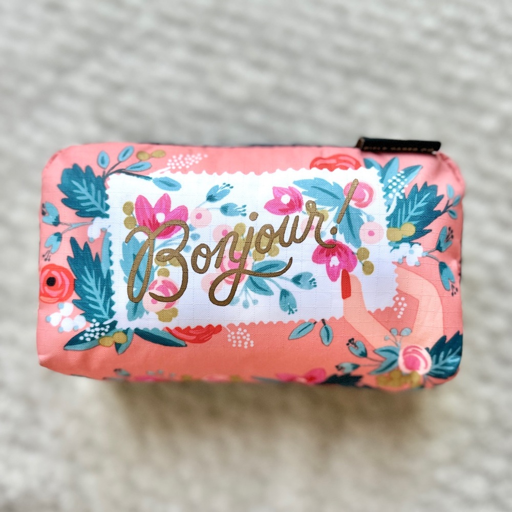 Lesportsac x Rifle Paper Co. Cosmetic Pouch